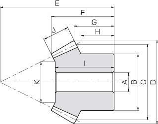 PB 플라스틱 베벨기어