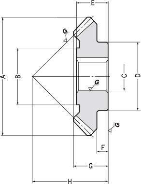 DB 성형 베벨기어