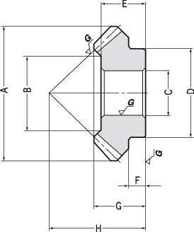 KSP 연마 스파이럴 베벨기어(추가공용)