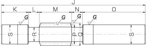 KWG 축붙이 연마 웜기어