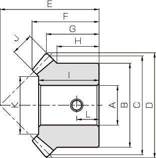 SUMA 완성 스테인레스 마이터기어