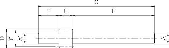SSS축붙이평기어