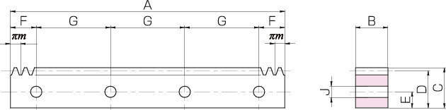 SRFK 랙기어(J시리즈)