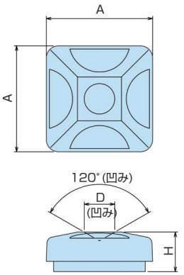 방진풋(중(M)량형)