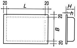 KPM형 플레이트마그네트 표준형 플랫타입