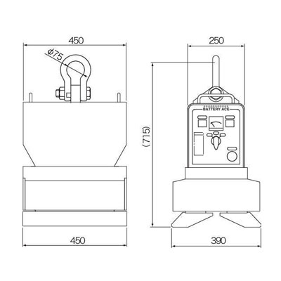 LME-V형 배터리에이스