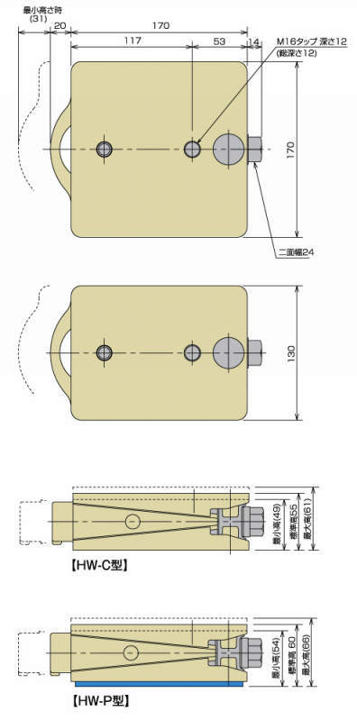 하이웨지 HW시리즈(스탠다드타입)