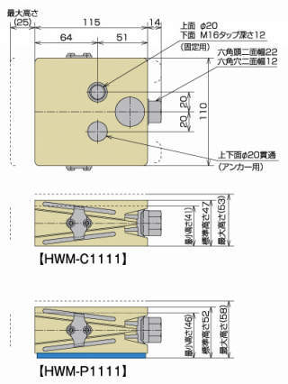 하이웨지 HWM시리즈(스탠다드타입)
