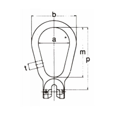 키토 체인슬링100(금구부재)