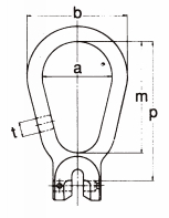 키토 체인슬링100(금구부재)