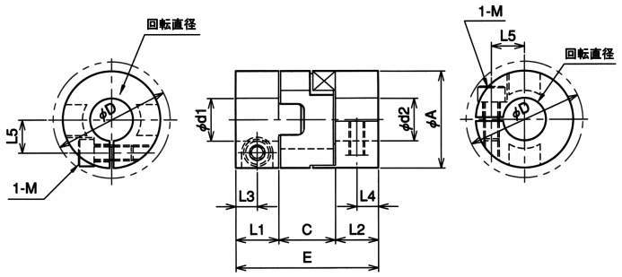 수퍼제로올드햄커플링 SCZ시리즈