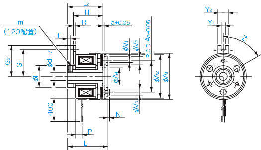 마이크로여자클러치 102형(베어링취부)