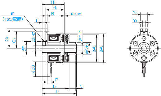 마이크로여자클러치 102형(베어링취부)