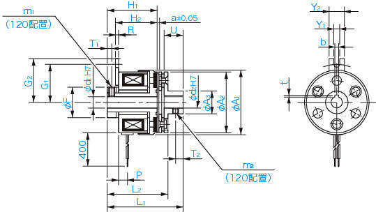 마이크로여자클러치 102형(베어링취부)
