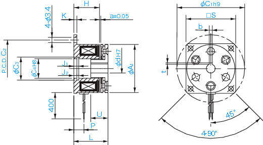 마이크로여자브레이크 112형