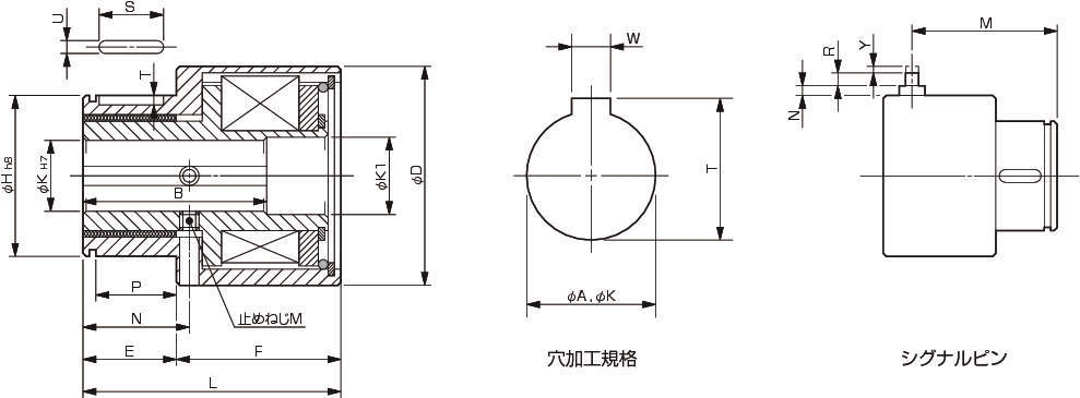 토르크텐더 감아걸기타입(시그널핀붙이)