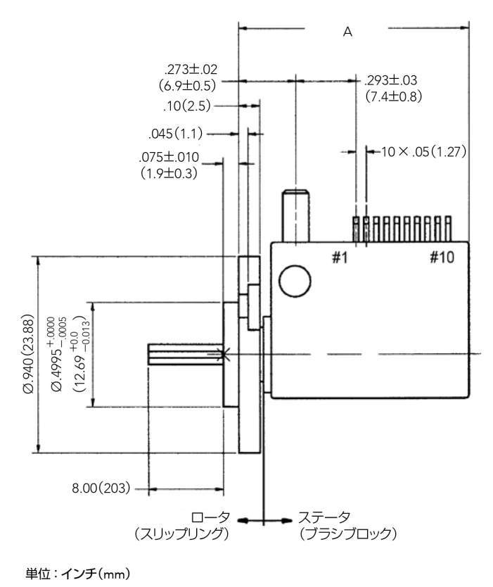 고속도슬립링 EC3848형(1A/회로)