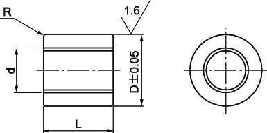 스트레이트타입 수지너트 SSTJR시리즈(오른나사)