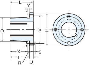 맥스타웨지풀리용부싱