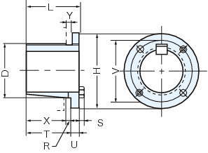 맥스타웨지풀리용부싱