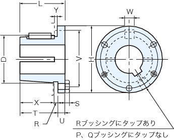 맥스타웨지풀리용부싱
