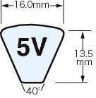 맥스타웨지벨트 5V형