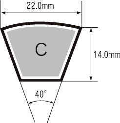 V벨트 C형