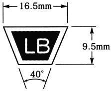 박형V벨트 LB형
