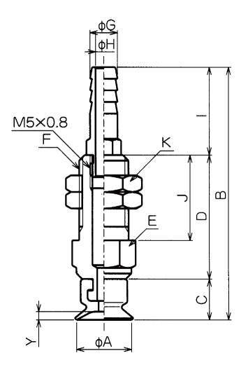 평형피팅붙이 고정식금구붙이 패드 PFTK·PFYK