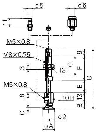 평형버퍼식금구붙이 패드 NAPFTS·NAPFYS