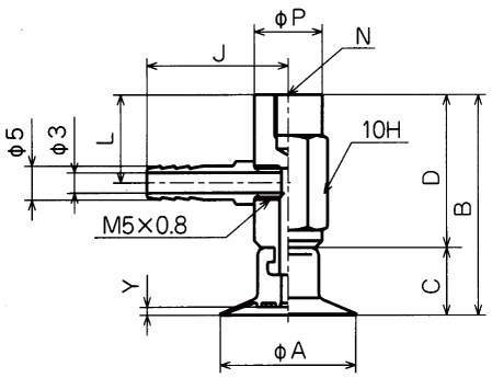 박형피팅붙이 고정식금구붙이 패드 PATK·PAYK