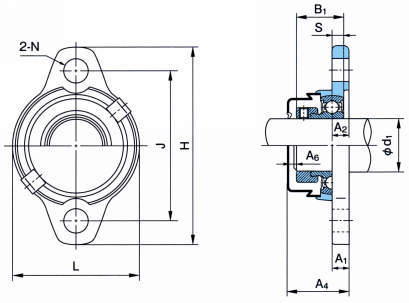 베어링유니트 UFL타입