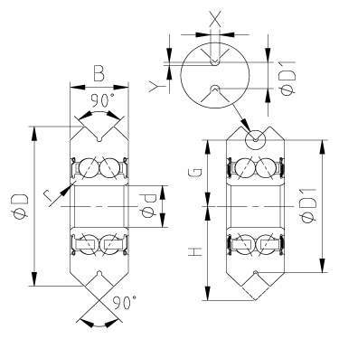 GW시리즈 가이드휠베어링