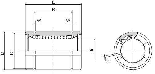 SM-AJ 슬라이드부시(싱글·틈새조정형)