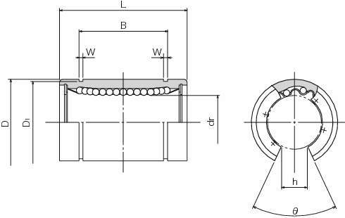 SM-OP 슬라이드부시(싱글·개방형)