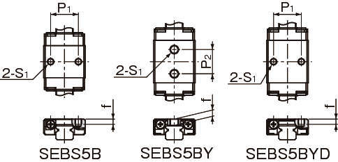 SEBS-B 미니츄어슬라이드가이드