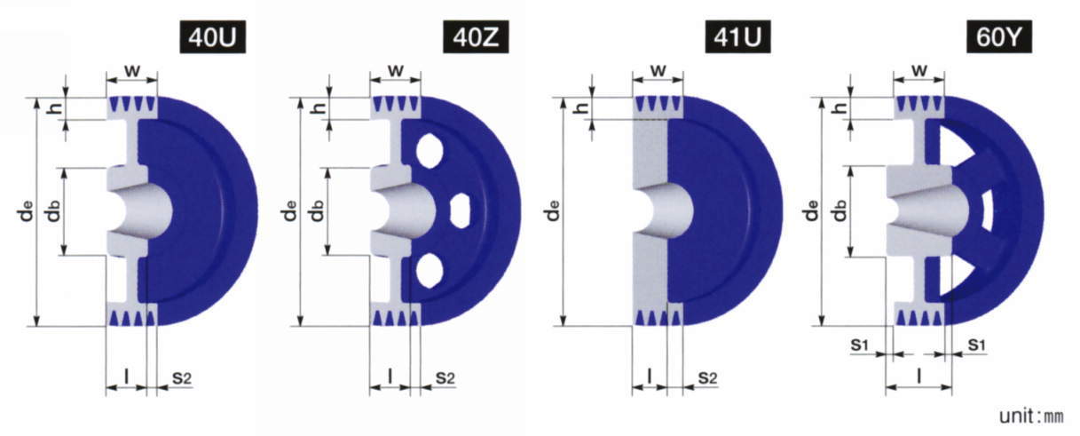 이소멕 SP풀리 SP8V