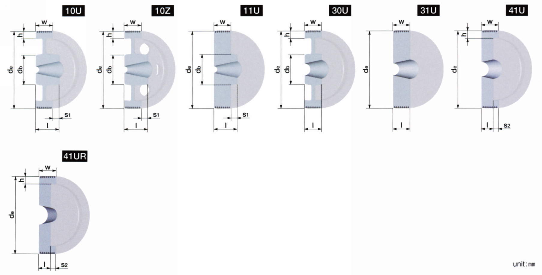 이소멕 폴리드라이브풀리 PK
