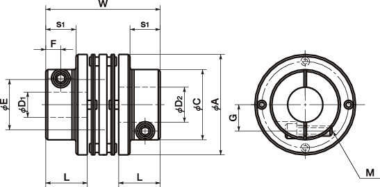 카프리콘(싱글디스크타입) MDS시리즈