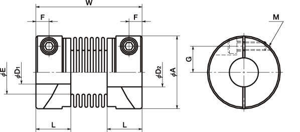 카프리콘(벨로즈타입) MFB시리즈