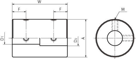카프리콘(리지드커플링) MRG시리즈
