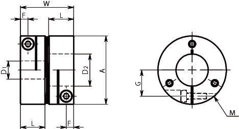카프리콘(싱글디스크타입) XHS시리즈