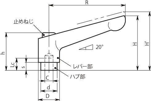 LDR 클램프레버(리머홀)