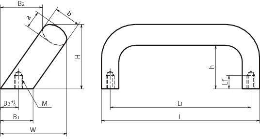 ULF 알미늄손잡이