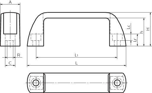 UPC 플라캐비넷손잡이