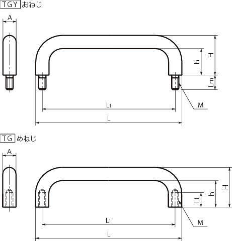 TGY·TG 스테인레스손잡이