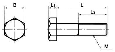 SPS-H 수지나사(PPS/육각볼트)