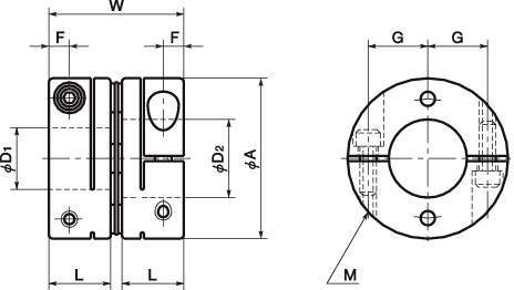 카프리콘(싱글디스크타입) XBS시리즈