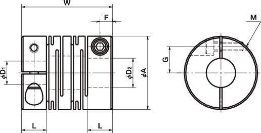 카프리콘(슬리트타입) MST시리즈