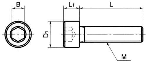 SNSS-FC 육각렌치볼트(불소코팅)